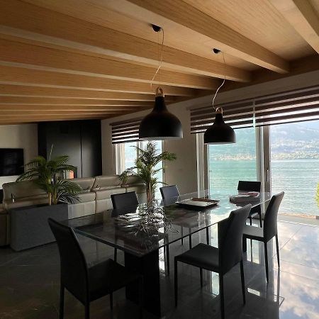 Luxury Lakefront Penthouse Lezzeno Buitenkant foto