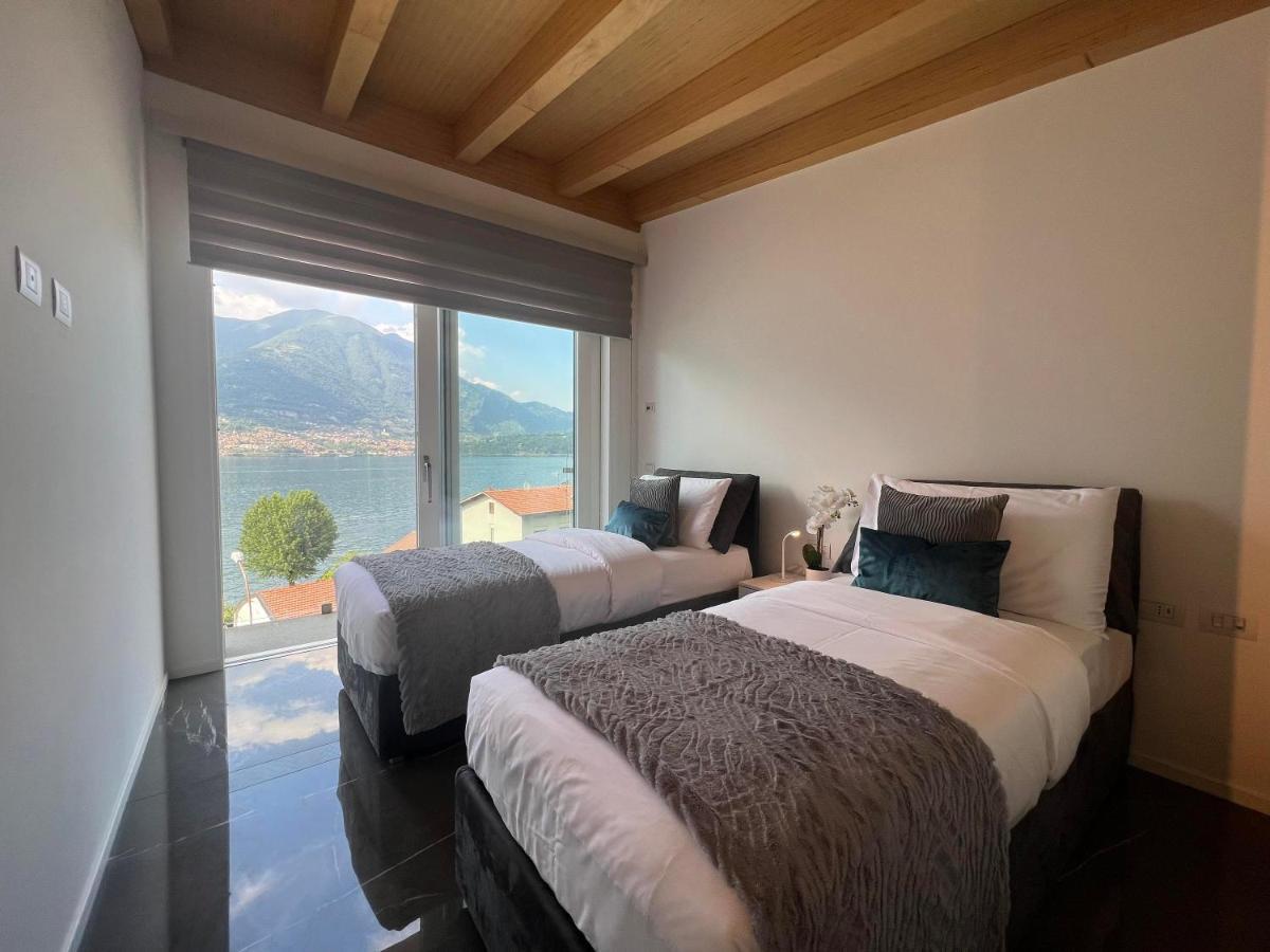 Luxury Lakefront Penthouse Lezzeno Buitenkant foto