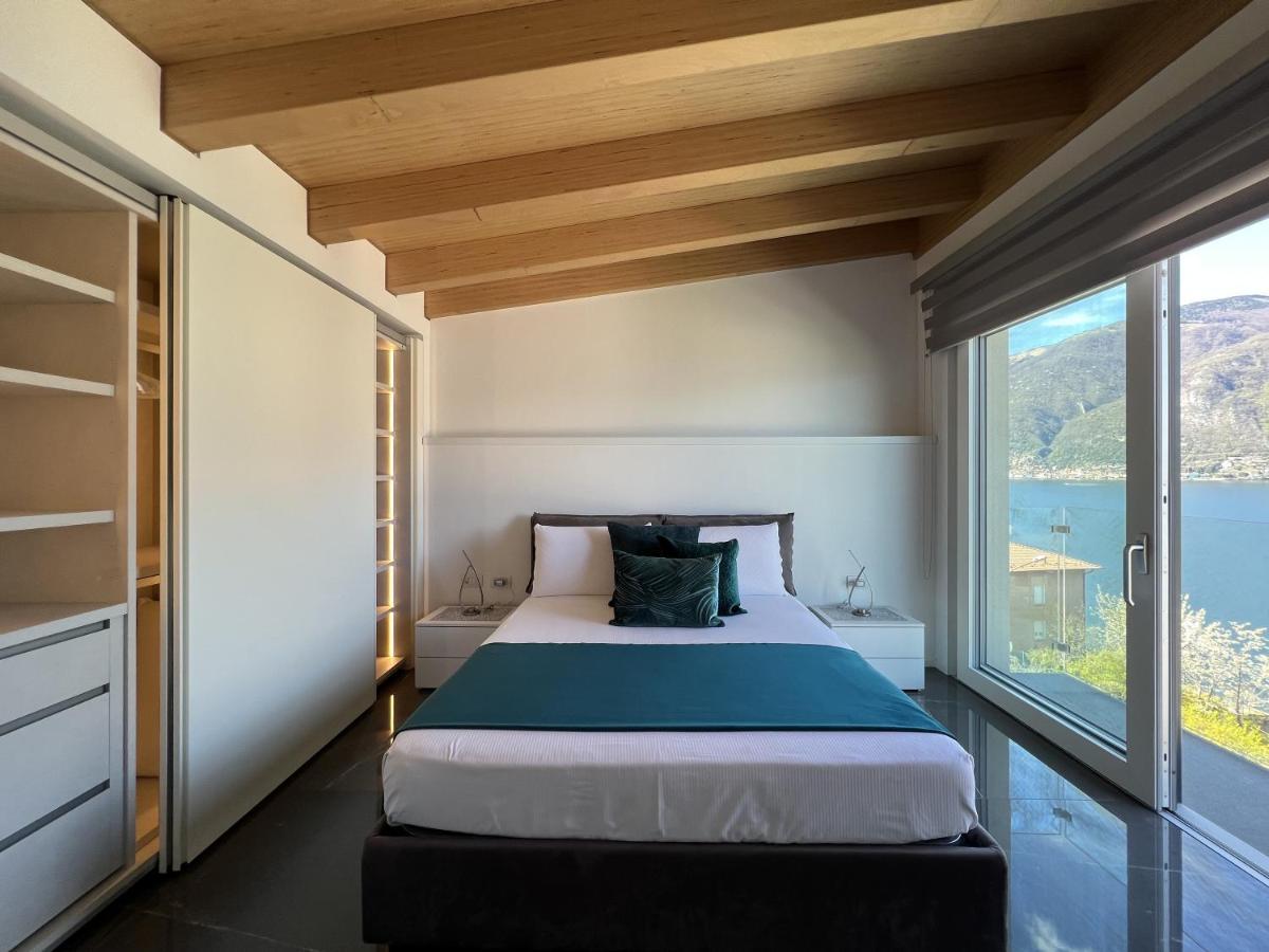 Luxury Lakefront Penthouse Lezzeno Buitenkant foto