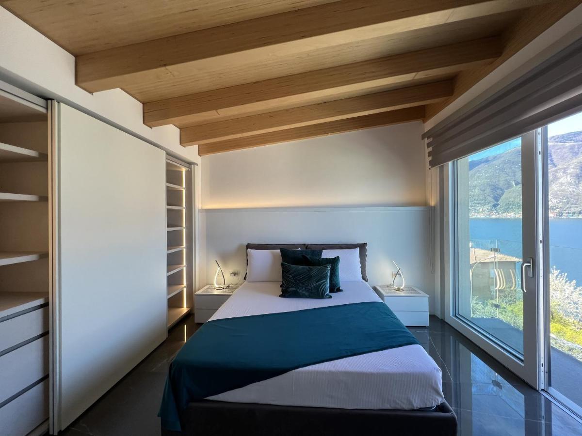 Luxury Lakefront Penthouse Lezzeno Buitenkant foto